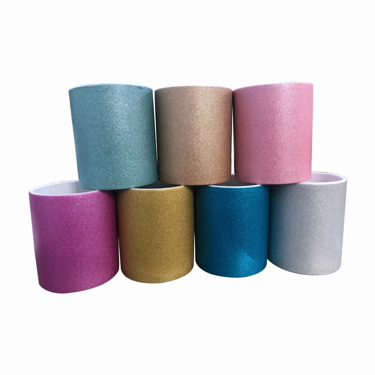 Wholesale/Supplier Promotion 11oz Neon Color Ceramic Glitter Handle Blank Coffee Mugs for Sublimation Printing