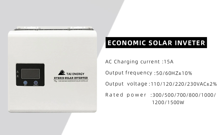 Hige-Niederspannungsschutz 300W-1200W Wechselrichter haben USV-Funktion und AC-Ladegerät-Funktion.