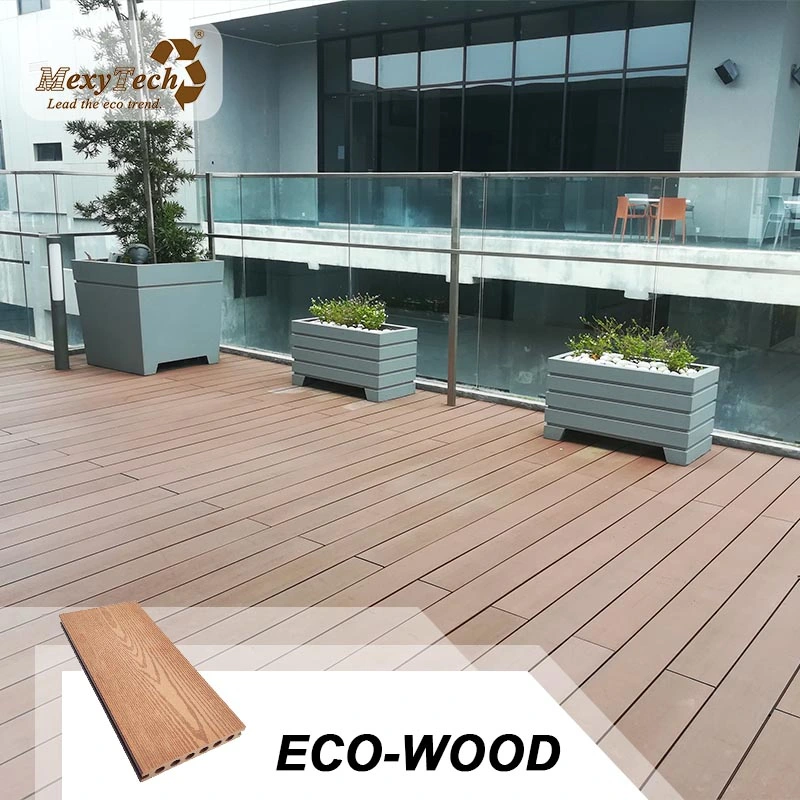 145* 21mm China Manufacturer WPC Building Material WPC Decking Board