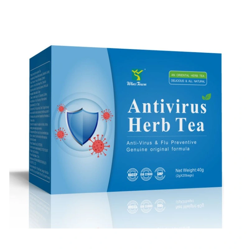 Immunité chinoise naturelle améliorer la vente à chaud meilleur Detox de nettoyage de poumon Supplément de booster immunitaire anti virus Herb Tea