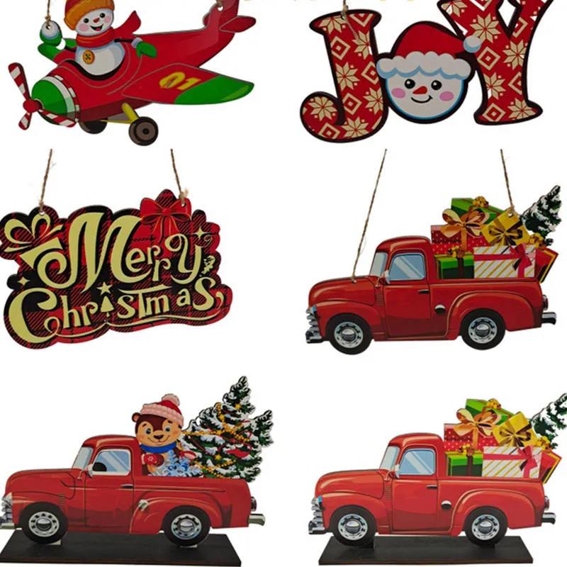 Wholesale/Supplier Customized UV Printing Wooden Christmas Decoration