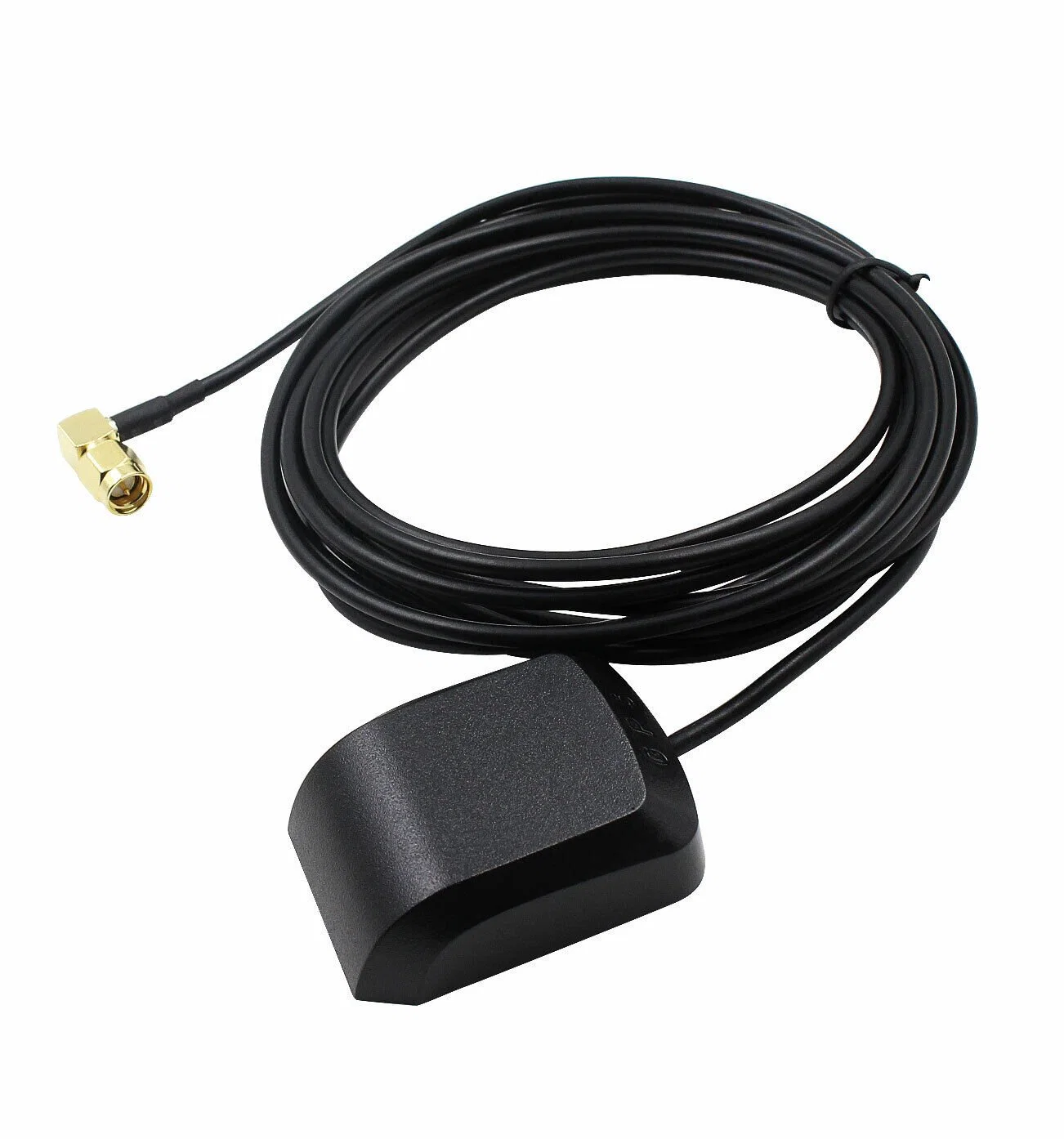 Vehicle Car Connector 90-Degree S-Ma Male Plug Waterproof Active GPS Navigation Antenna Cable for Car Stereo Radio Head Unit