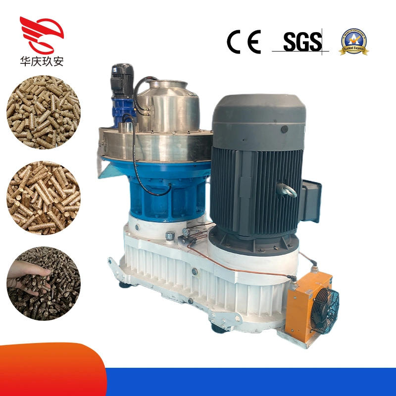 Wood Sawdust High Automation Remote Control Centrifugal Vertical Ring Die Pellet Mill Machine