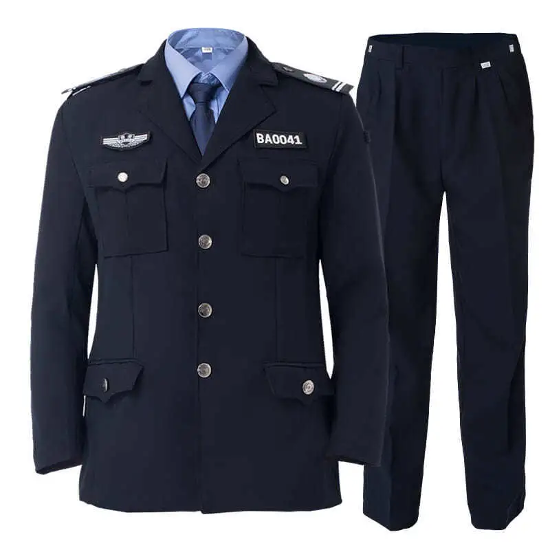 Security Work Clothes Spring and Autumn Suits Security Uniforms Long-Sleeved Autumn and Winter Clothing Formal Winter Clothing for Men and Women