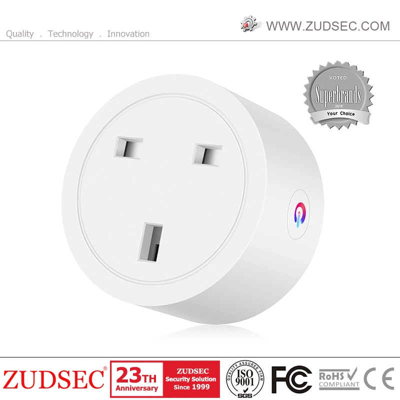 Non-Grounding Electrical Wall Socket Smart WiFi Plug for Smart Home