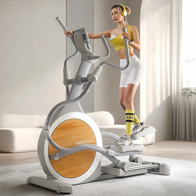 Ypoo 2023 Nouveau design en bois Smart Fitness elliptique Bike Fitness Simulateur de croix Bicylce