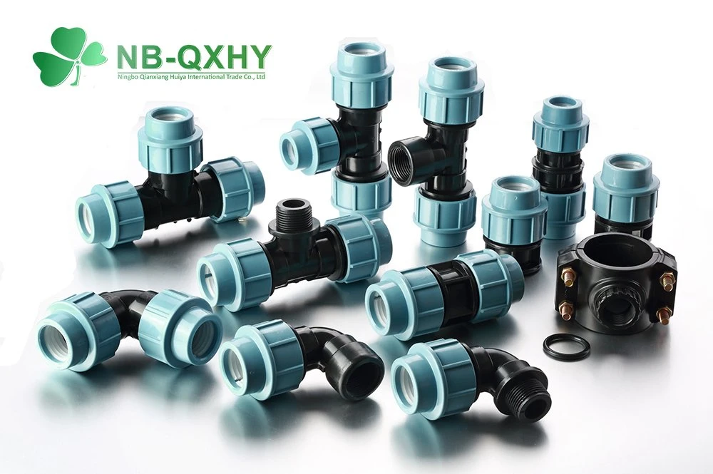 Competitive Price PP Tube Connectors Fittings PP Compression Fittings