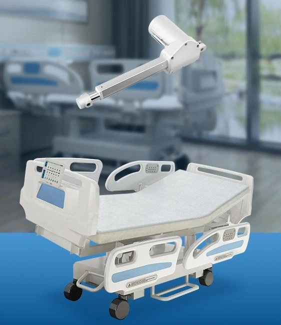 Jiecang 50~250mm Stroke Length IP54 24V 8000n Thrust Motor 5 Year Warranty DC Electric Linear Actuator Used for Surgical Bed Medical Bed Wheelchair