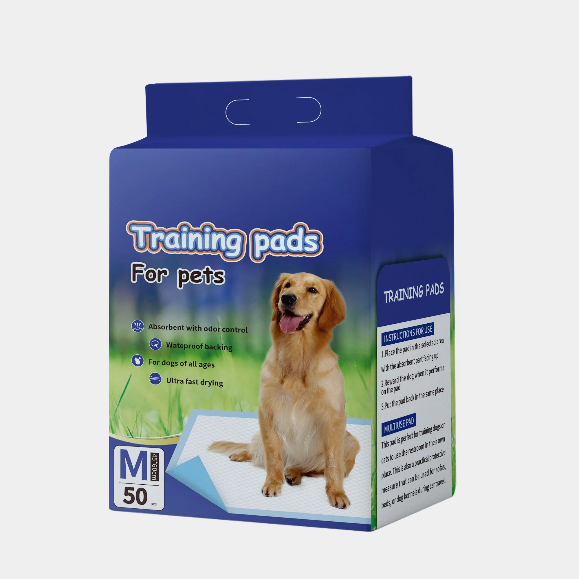 40 PCS 60 60 L Super absorbente muestra libre desechable PEE Pad para Perro