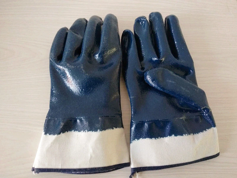 Nitrile PVC Latex Safety Working Labor Protective Work Gloves