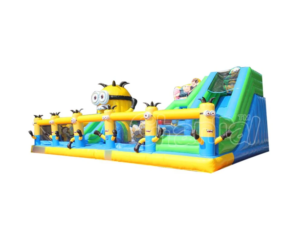 25 Years Factory Minion Inflatable Amusement Park for Kids and Adults Chob554