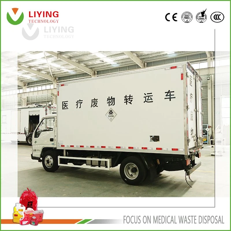 5 Ton Negative Pressure Medical Waste Transfer Vehicle/Medical Garbage Transporting Truck Hospital Medical Waste Refrigerated Transportation Car