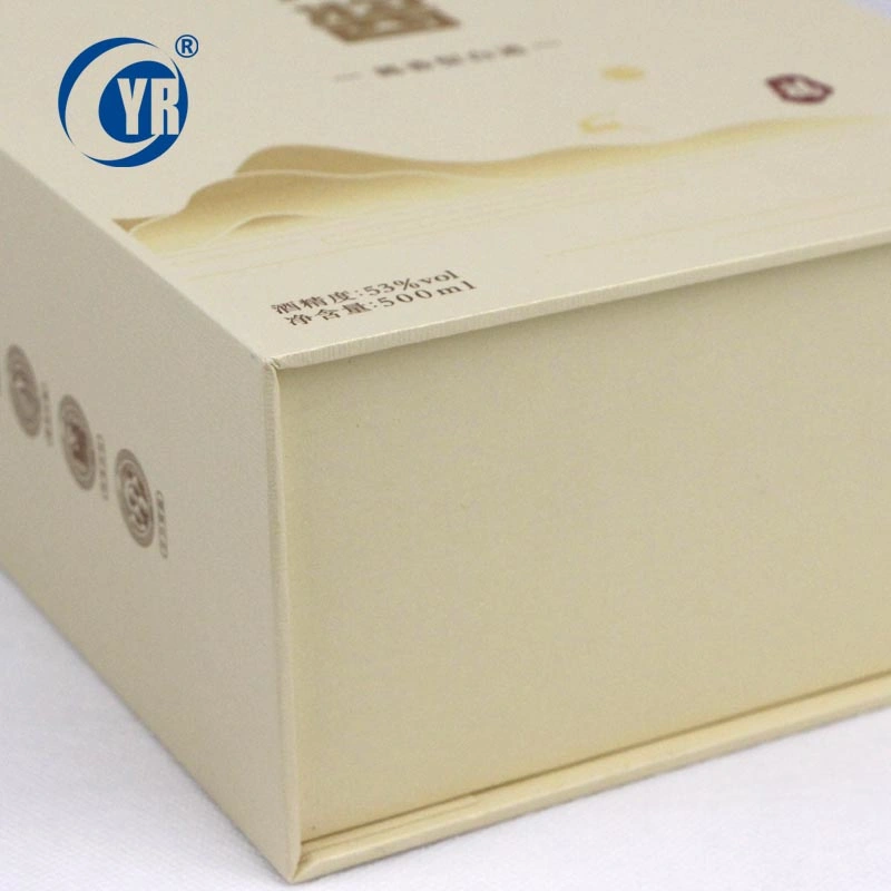 Wholesale/Supplier Custom Luxury Cardboard Paper Magnetic Single Red Wine Bottle Gift Packaging Box