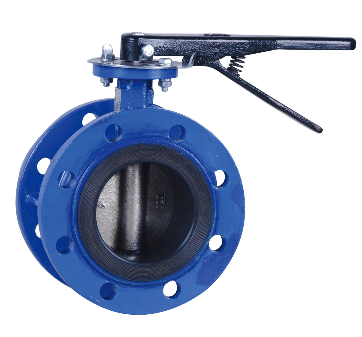 Double Flanged ANSI/GOST Butterfly Valve, Stainless Steel/Wcb/Cast Iron