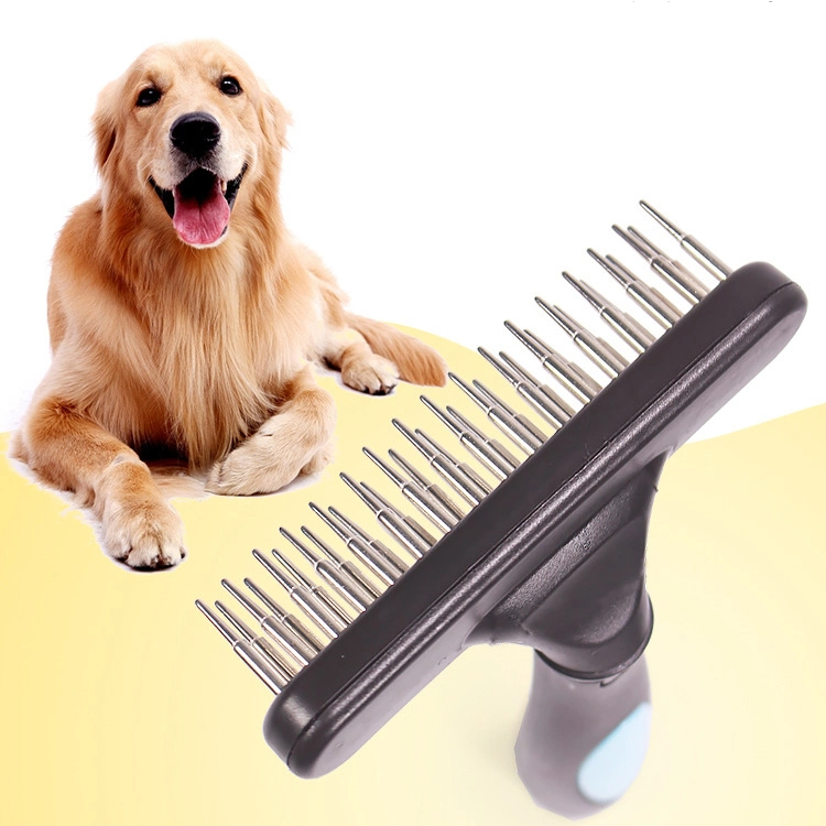 Cão Gato Long-Haired Escova Pet Agulha de teto abra o nó da ferramenta de modelagem de pente Suprimentos Pet
