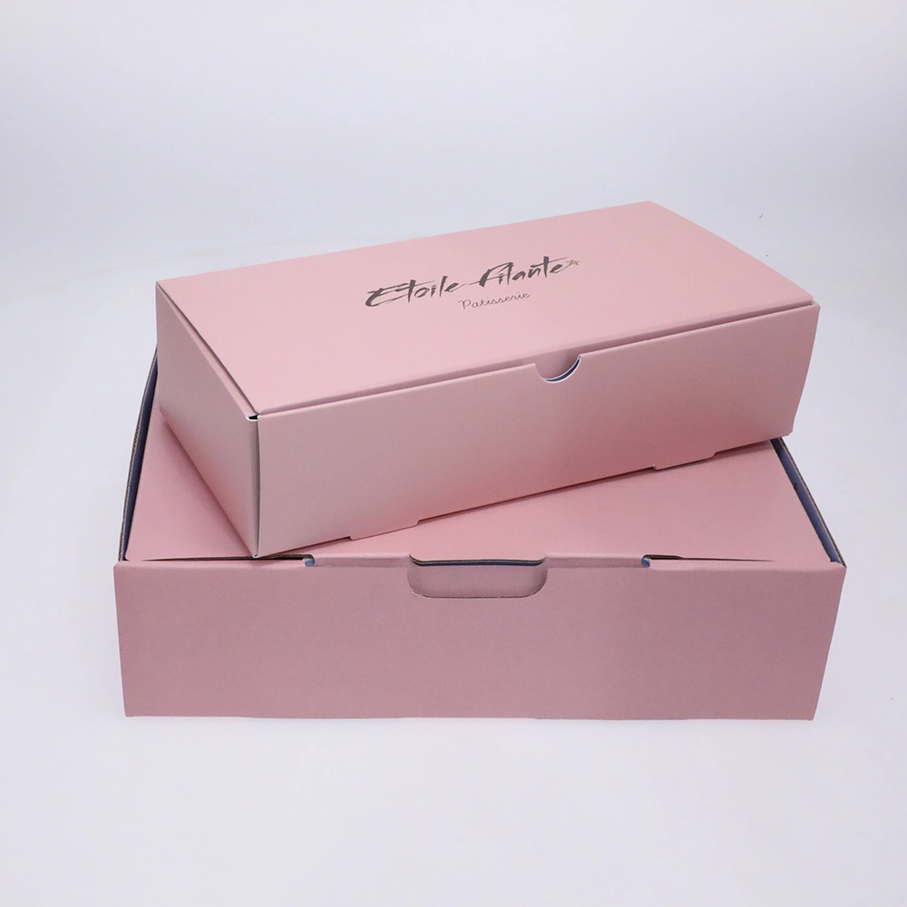 Custom Logo Pink Retail Lingerie Sleepwear Underwear Gift Package Mailing Box Luxury Cardboard Clothing Packaging Paper Boxes>= 1 Pieces