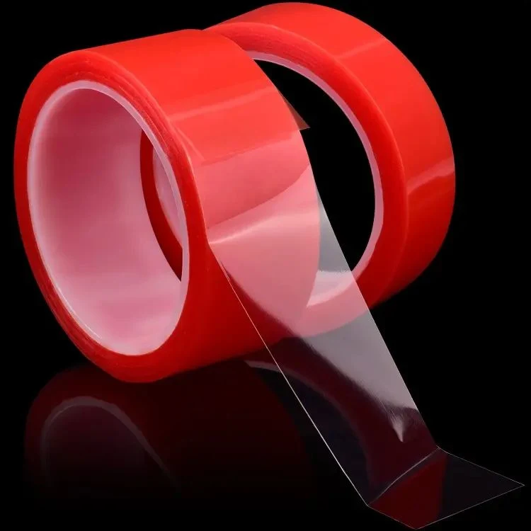 Heat Resistant Erection Customize Fixation Double Sided Pet Tape 30u 1000g