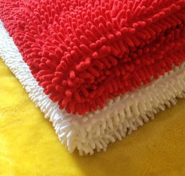 Microfiber Chenille Fabric for Mop Pad Carpet Sofa Cushion Window Cushion