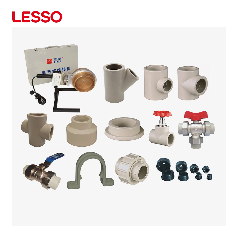 Lesso 2023 New Professional Custom Pipe Fittings and Other Three-Way Wye Tee Pipe Fittings Plastic Pipe Fittings