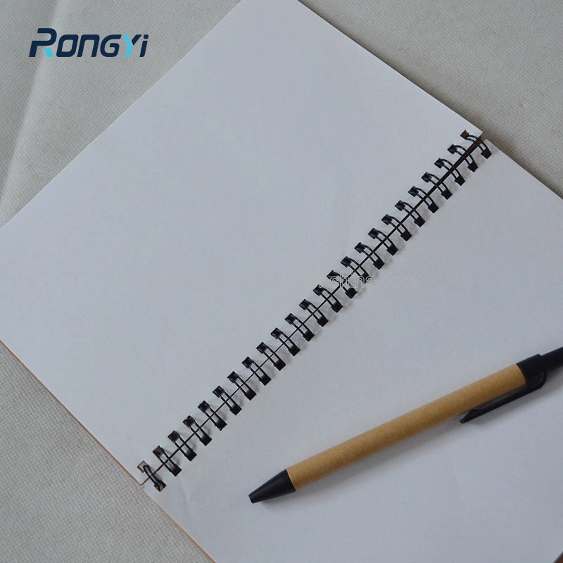 A5 Paper Spiral Notebook Craft Cover Office School Supply From Rongyi Stationery