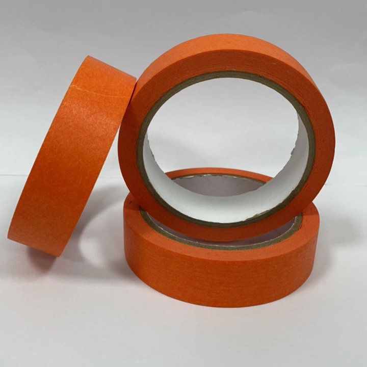 Manufacture Heat Orange Masking Tape