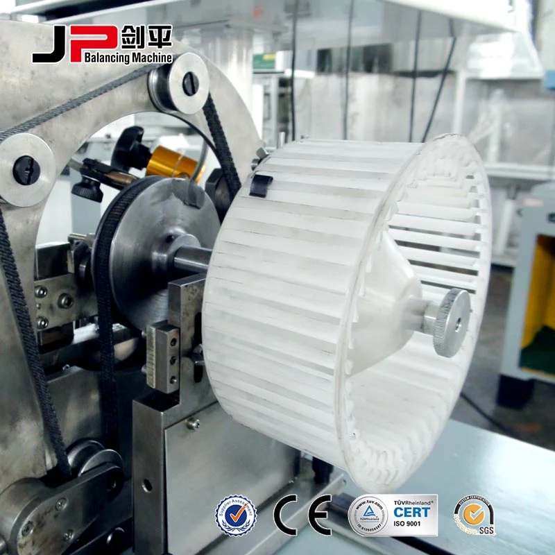 Jp Small Centrifugal Fan Plastic Fan Balancing Machine