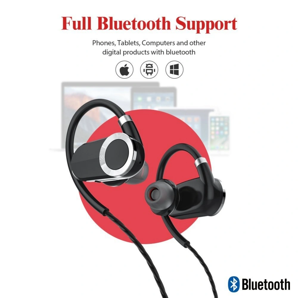 Bluetooth Earphones in-Ear Stereo Sports Wireless Headphones