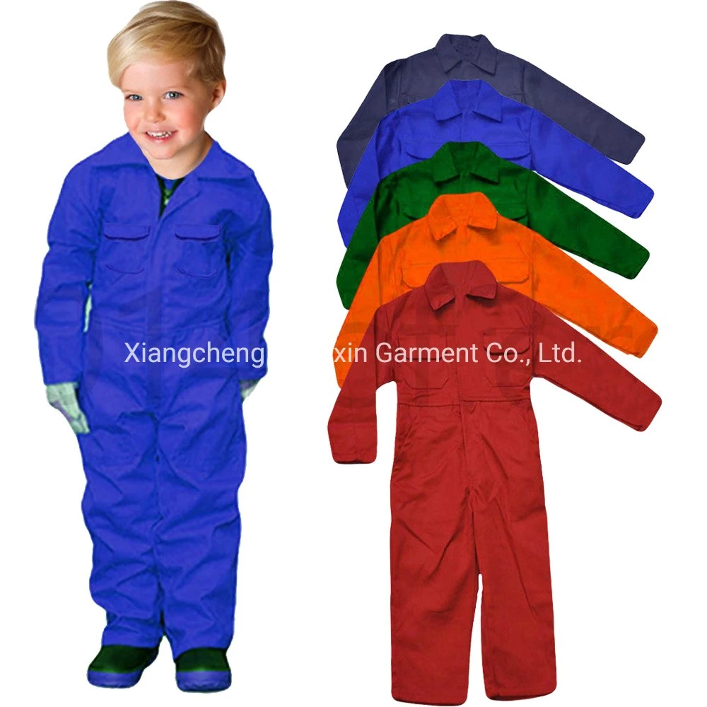 Kids Game Costume Halloween Cosplay Outfits Teen Boys Coverall Jumpsuits Red