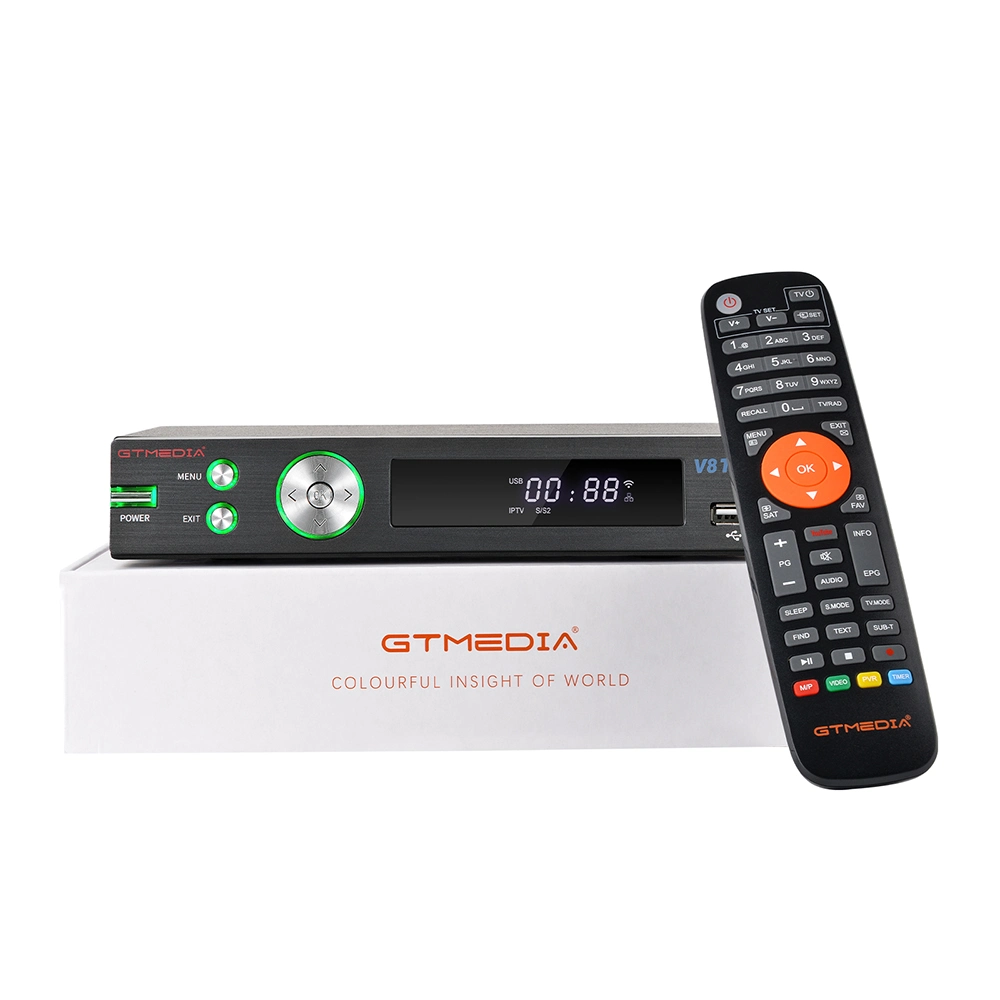 Gtmedia V8 TURBO DVB S2X T2 Decodificador por cable