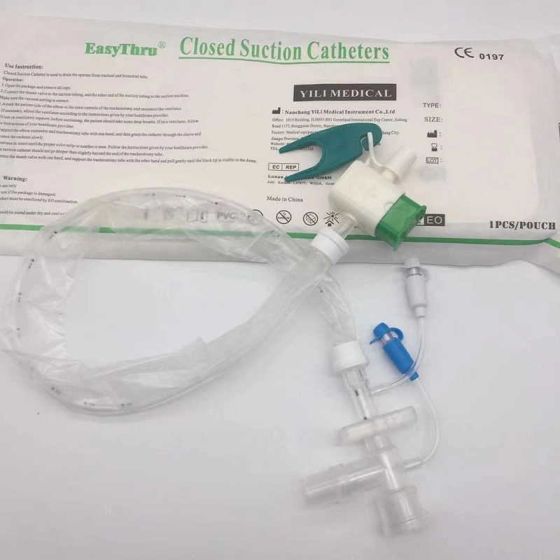 Medical Disposables PVC Suction Catheter 72h