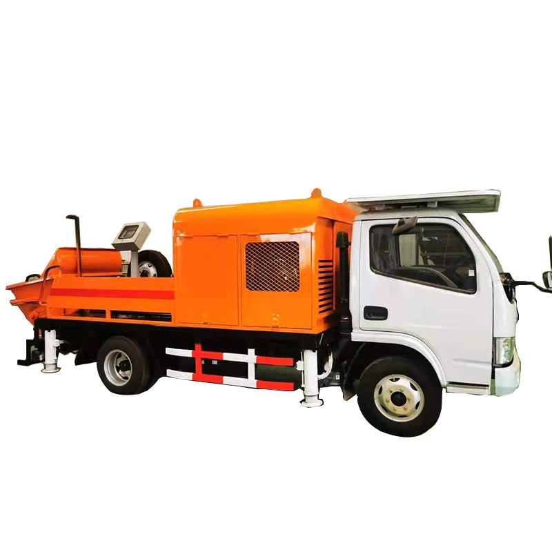 Portable Mobile Truck-Mounted Concrete Conveying Pumping Machine Car Concrete Pump