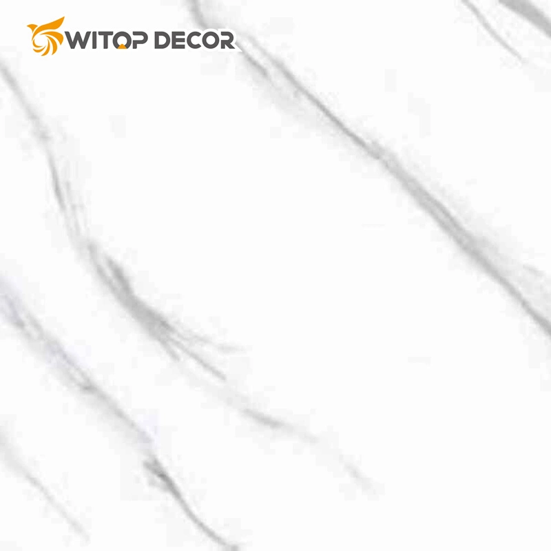 2023 Smoke Proof Precision Film PVC UV Marble Sheets for Wall Decoration