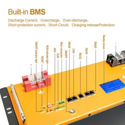 48V DC Power Supply Energy Storage Lto Battery Telecom Power Battery Solar Storage Battery 48V 50ah 200ah