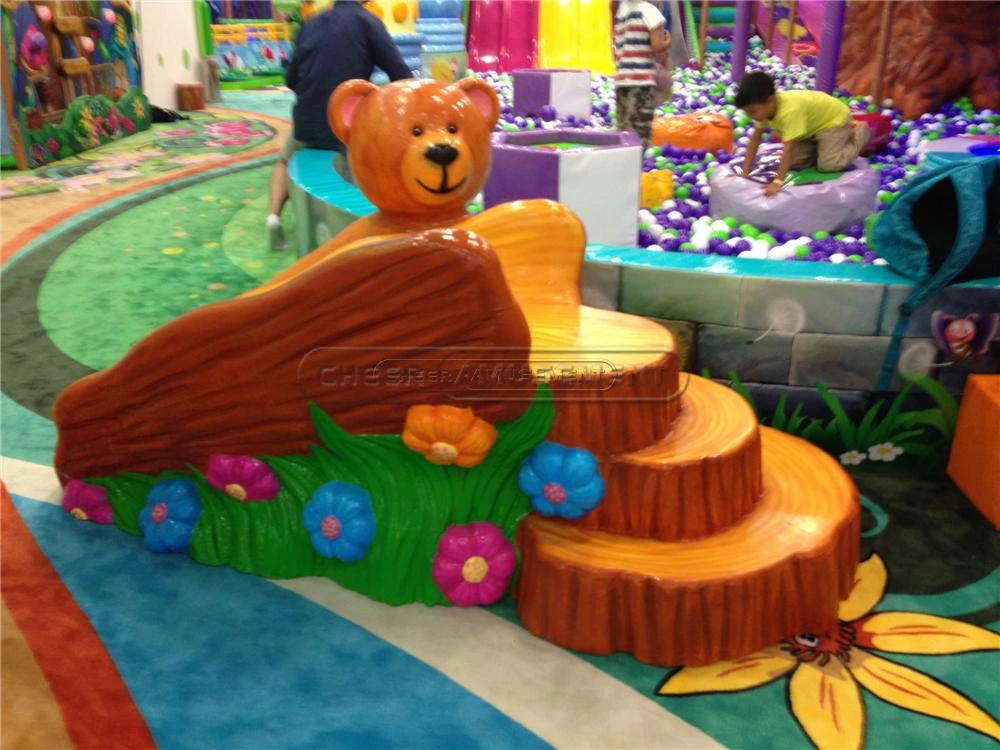 Cheer Amusement Soft Sculpted Foam Play Indoor Playground Equipment