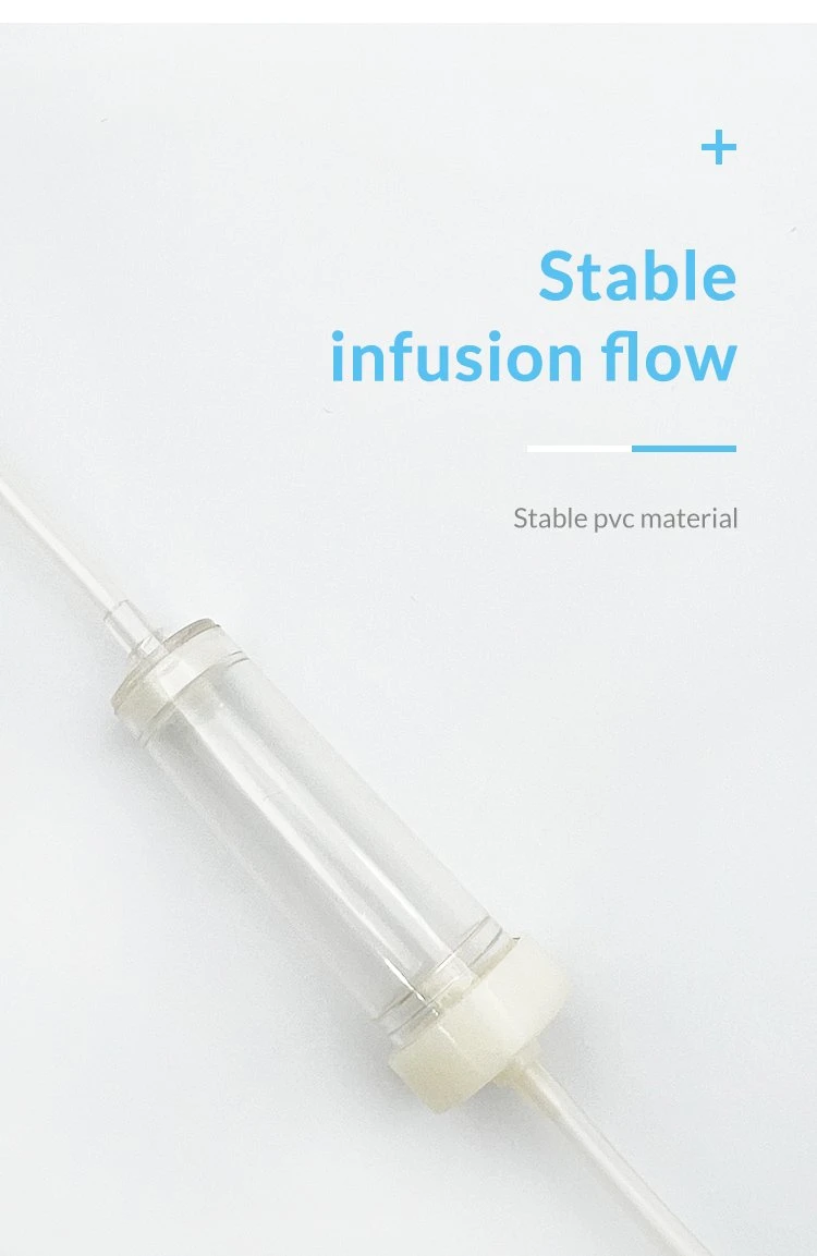 Fabricant Vente en gros ensemble de perfusion jetable Prix bon marché médical jetable IV Kit de perfusion