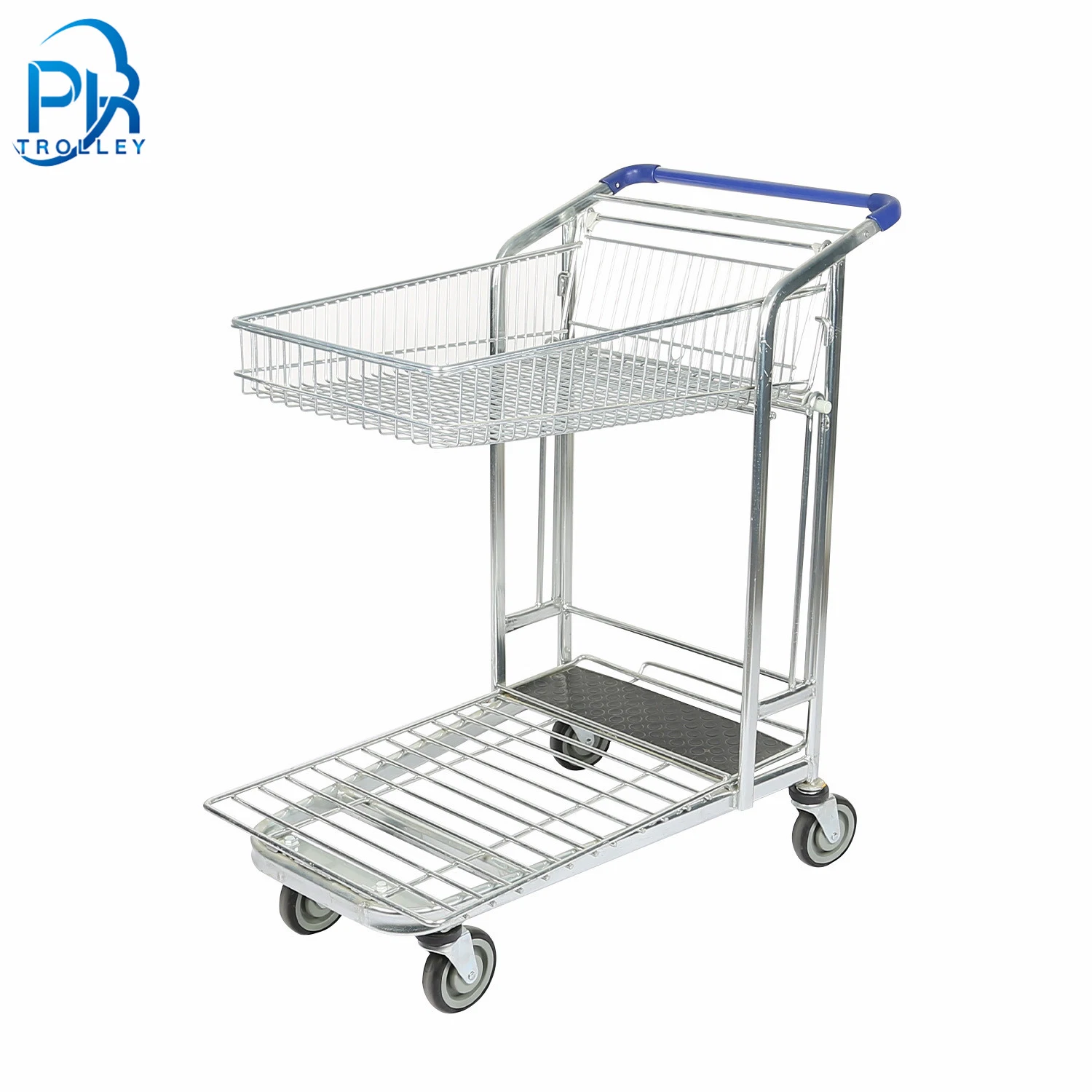 Heavy Duty Warehouse Industrial Logistic Platform Pickup Turnover Warehouse Trolley