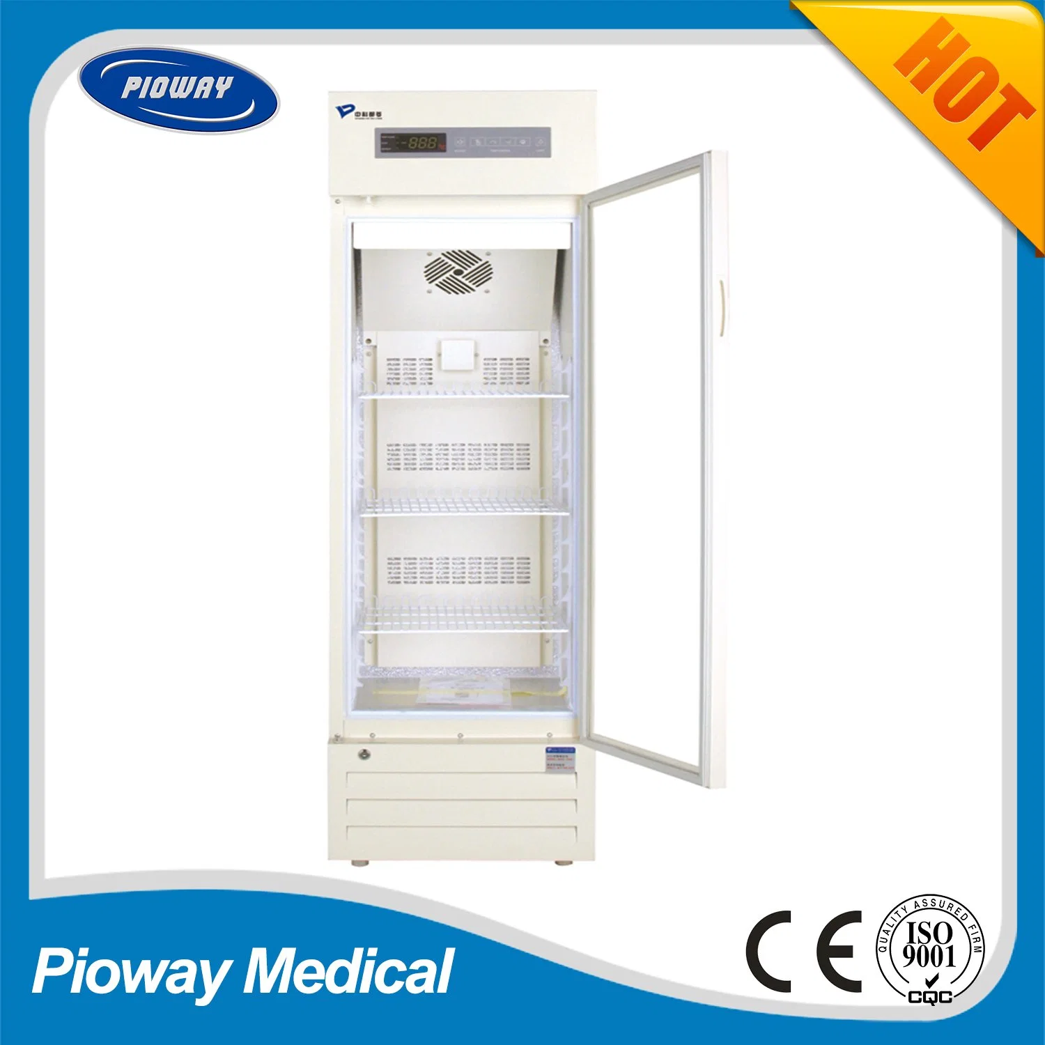 Refrigerador de farmacia médica con temperatura de 2 a 8 °C (MPC-5V100)