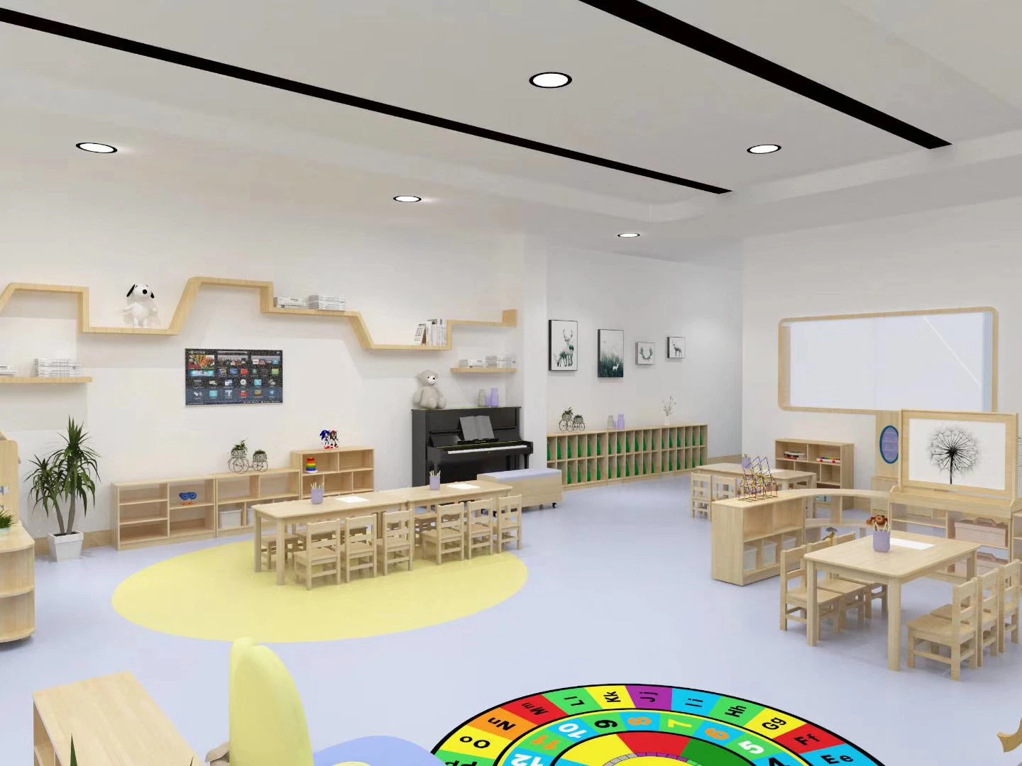 Usine de gros en Chine de mobilier pour enfants pour la maternelle, meubles en bois pour bébés, tables et chaises pour la maternelle, mobilier de chaise pour étudiants en classe