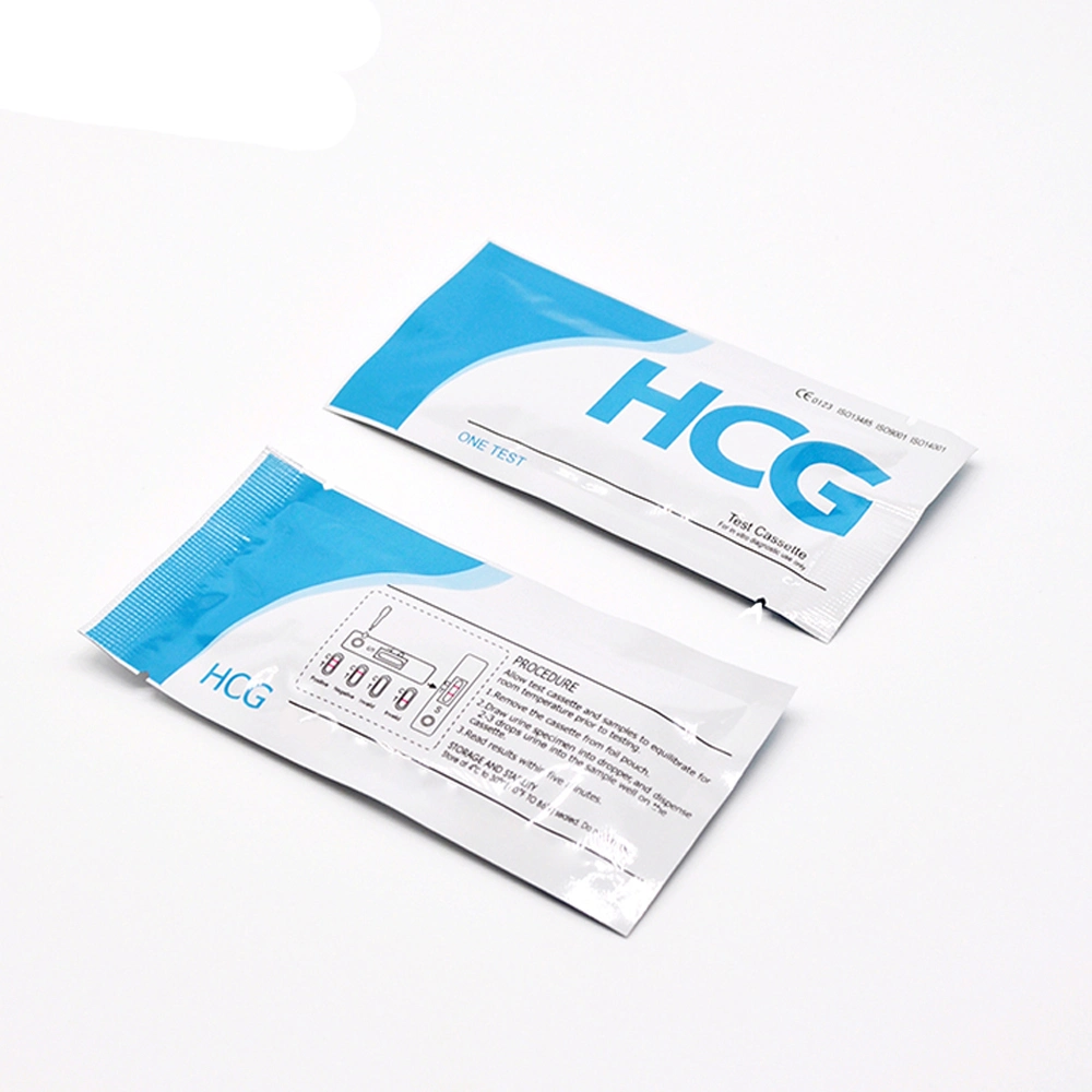 Midstream Rapid HCG Pregnancy Test Urine HCG Uncut Sheet