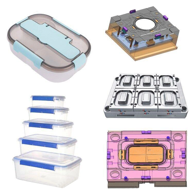 Одноразовые/Non-Disposable пластиковые ЭБУ системы впрыска и упакованный обед/на ходу поле Mold пластиковый контейнер для продуктов питания пресс-формы