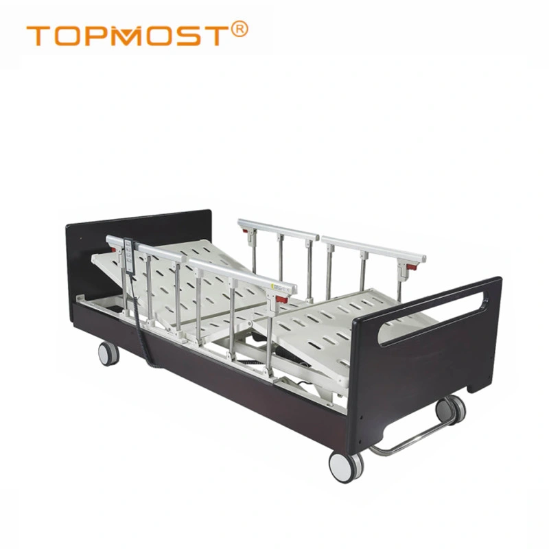 Hospital Equipment Super Low Electric Adjustable 3 Functions Patient Electric Hospital Bed for Sale