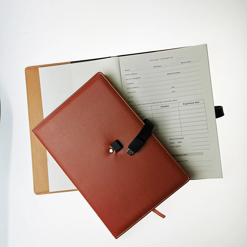 Notebook Jotter with Silicone USB Flash Drive Business