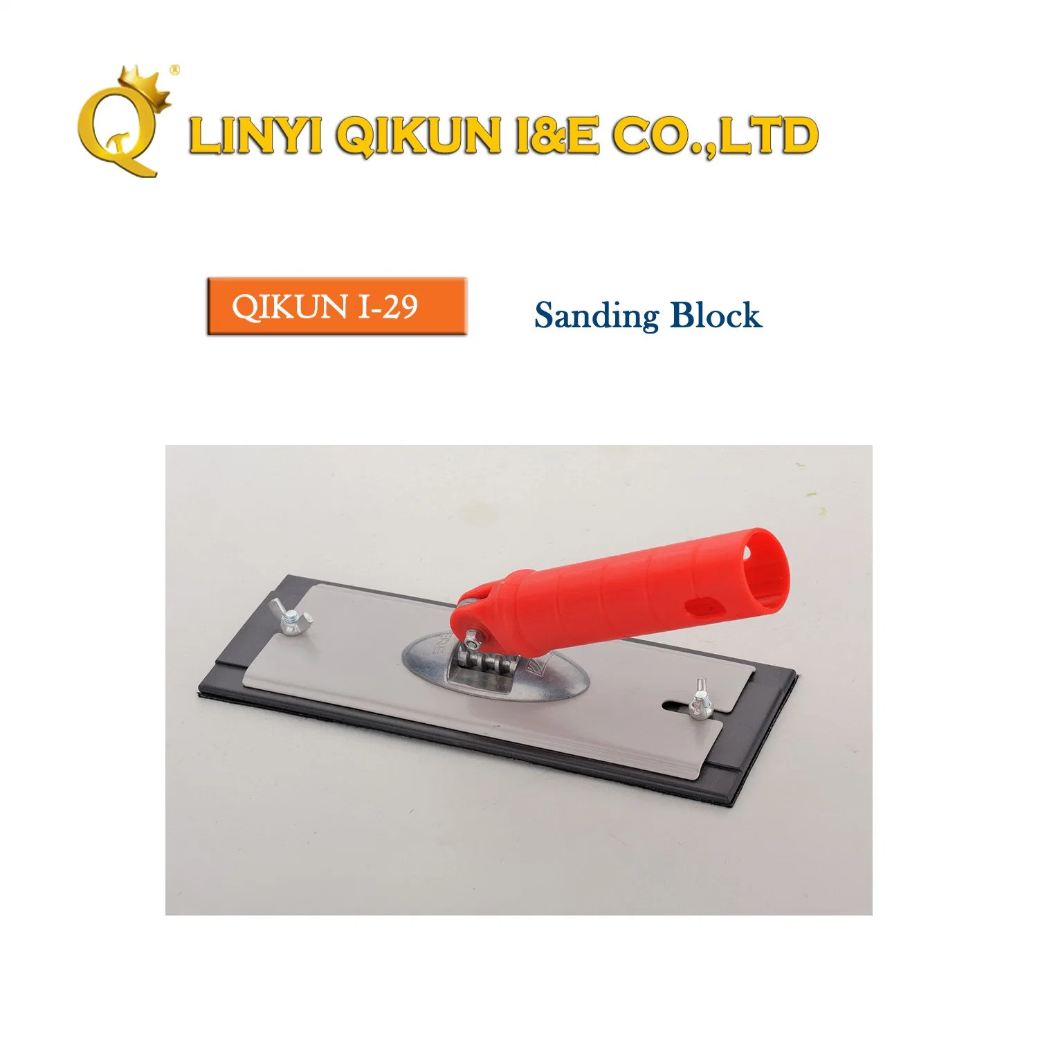 I-29 Construction Hardware Hand Tools Easy Load Sand Paper Press Sanding Block