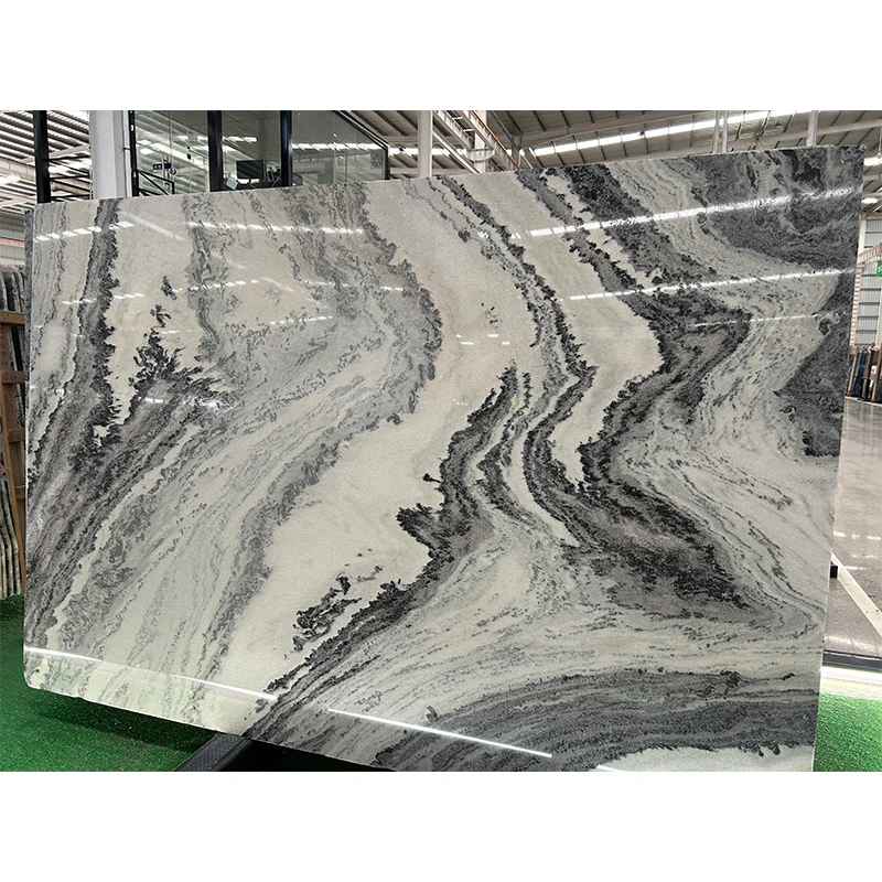 Natural Various Grey Polished Marble Big Slabs for Floor/Wall Slabs/Tiles/Stairs/Mosaic/Vanity Top Decoration Price