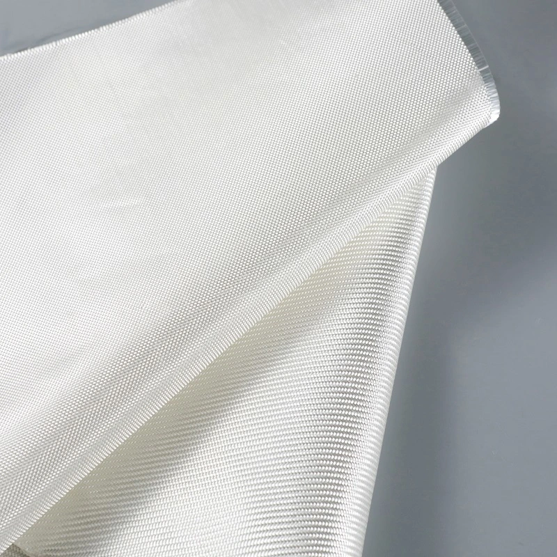 White Color Fiberglass Cloth Textile Easy Soak Epoxy Resin