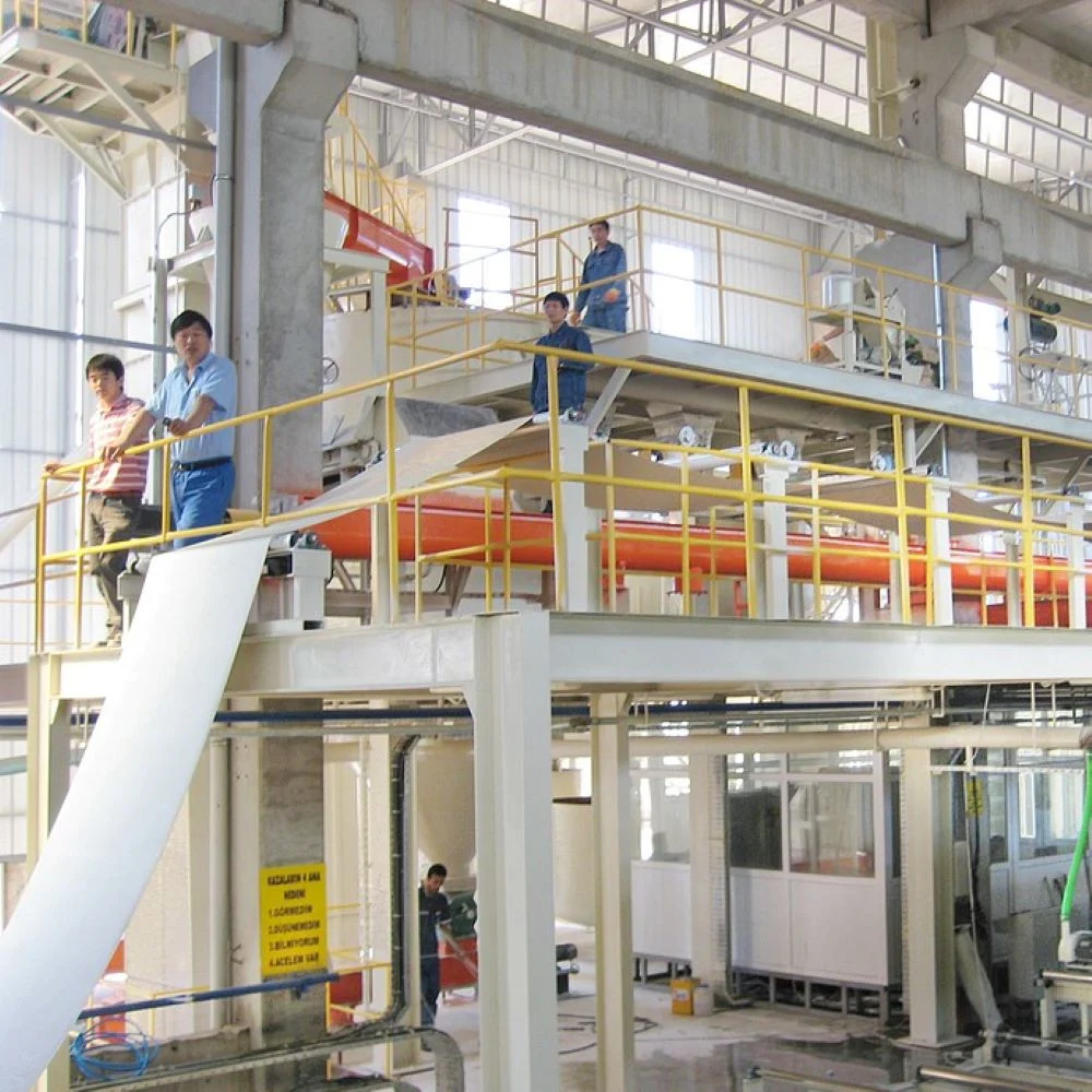 High Quality Manufacturing Gypsum Board Plant in Saudi Arabia