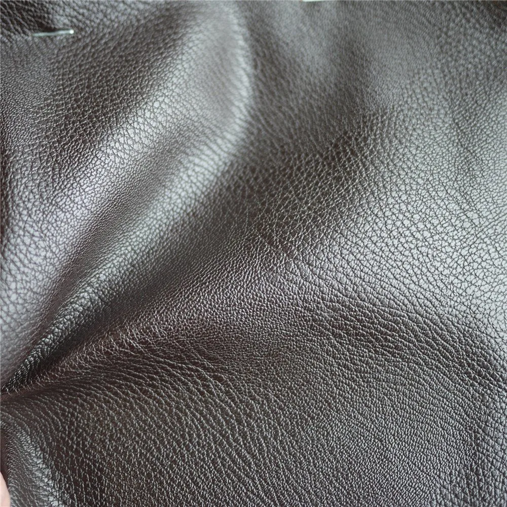 Ecofriendly Artificial Faux Leather Fabric PVC Imitation Synthetic Vegan PVC PU Leather for Sofa Car and