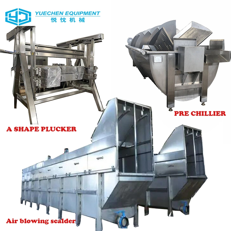 Auto Halal Poultry Farm Equipment Chicken Slaughtering /Slaughter Line/Plucker Machine