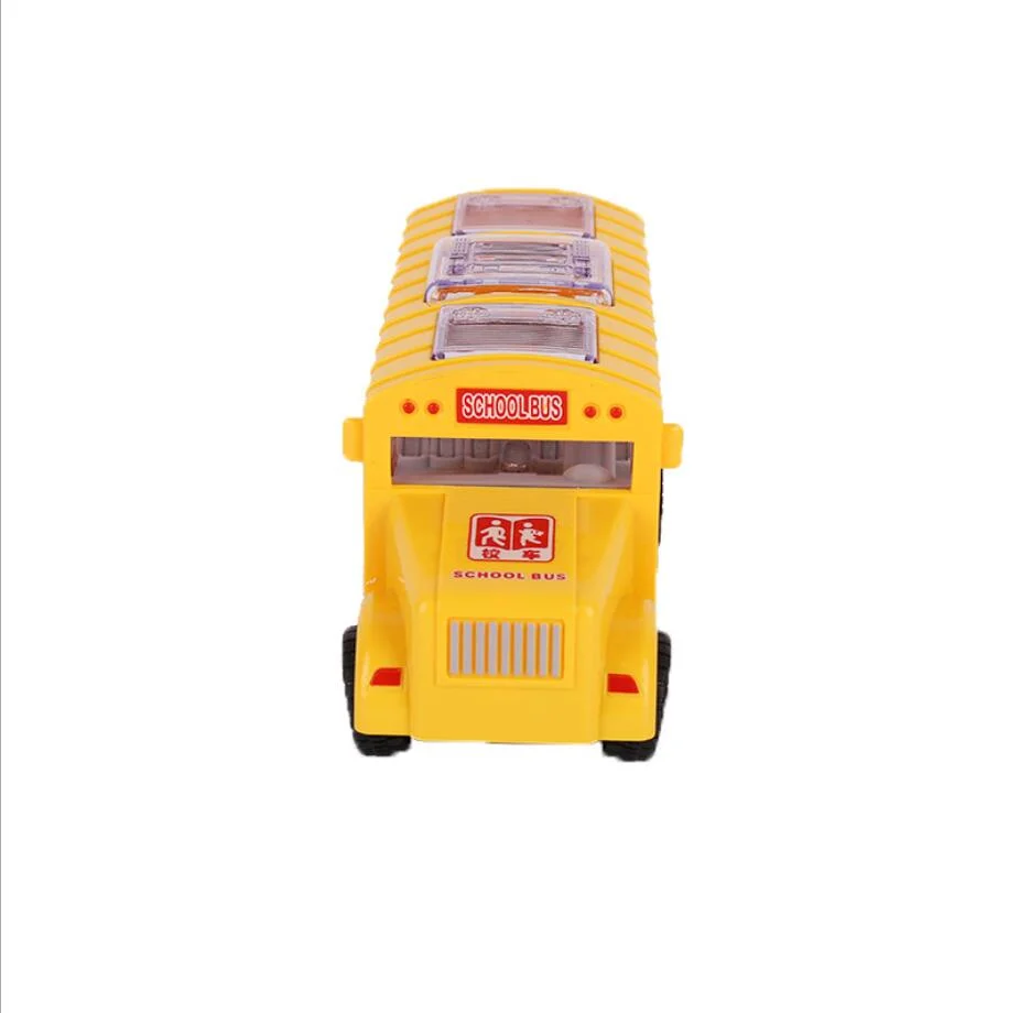 China Manufacture Wholesale/Supplier Transportation Toys Yellow School Bus Toys for Children Gift