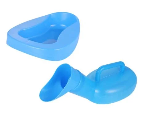 Urinal portátil de emergencia Accesorios de coche Universal Móvil WC Shrinkable Mini Botella DE ORINA para camping al aire libre (azul)